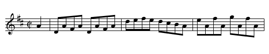 Harvest Home - staff notation