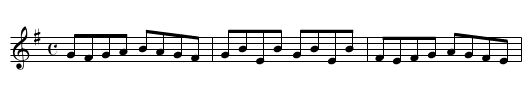 Harvick’s Hornpipe - staff notation