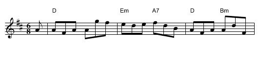 Haste to the Wedding #1 - staff notation