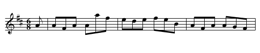 Haste to the Wedding - staff notation