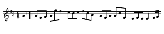 Haste to the Wedding - staff notation