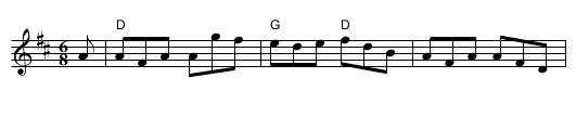 Haste to the Wedding - staff notation