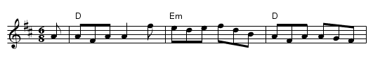 Haste to the Wedding - staff notation