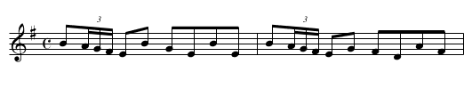 Haughs of Delvin, The - staff notation