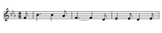 Haul Away, Joe - staff notation