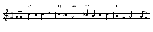 Hawk and the Crow, The - staff notation