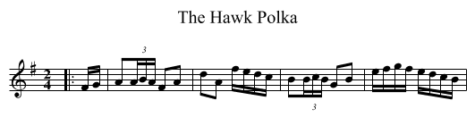 Hawk Polka, The  - staff notation