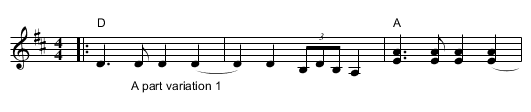 Hawks and Eagles - staff notation