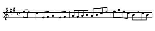 Hawk's Hornpipe               1754 - staff notation