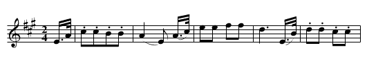HAYDN'S CELEBRATED MOVEMENT - staff notation
