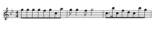 He bo - staff notation