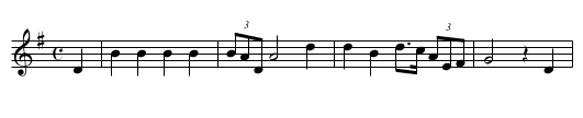 Heart Bowed Down, The - staff notation