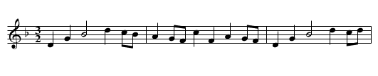 HEART'S EASE or SATURDAY NIGHT HORNPIPE - staff notation