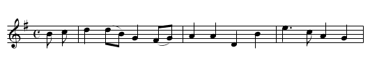 Hearty Good Fellow/In My Packet I'd One Penny - staff notation