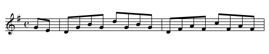 Heather Breeze - staff notation