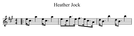 Heather Jock - staff notation