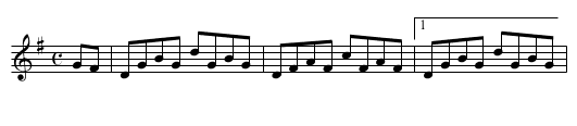 Heathery Brays of Ballyhealy, The - staff notation