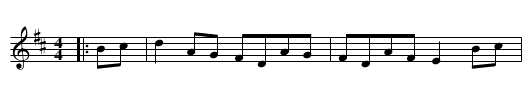 Heathery Cruach, The - staff notation