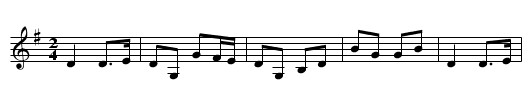 Heave and go - staff notation