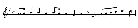 Heaving of the Lead. WCa.20, The - staff notation
