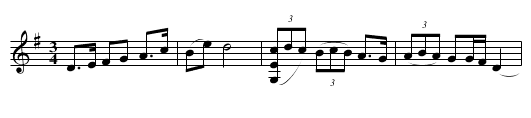 Hedning Polska - staff notation