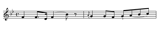 Hei Tuti Teti - staff notation