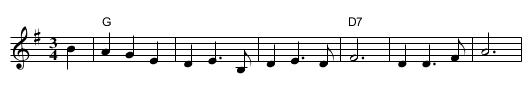 Heijallerii - staff notation