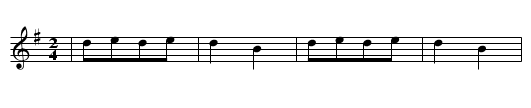 HEILE HEILE SAEJE - staff notation