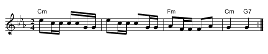 Heilini Soitteli [jenkka] - staff notation