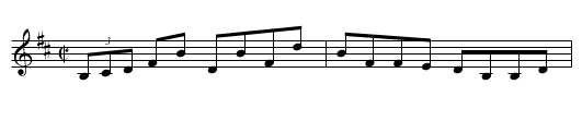 Heiress, The - staff notation