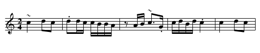 Hele Yar - staff notation