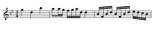 Helfvetets trapper - staff notation