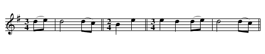 Héloïse et Abailard - staff notation