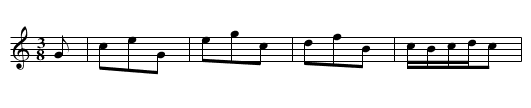 HENRIETTA'S WALTZ - staff notation