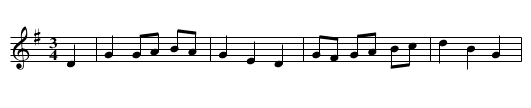 Henry McDermott Roe - staff notation