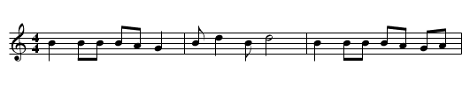 Henry, My Son - staff notation