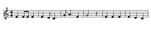 Henry My Son - staff notation