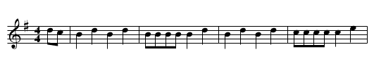 Herbert Smith's 3-part polka - staff notation