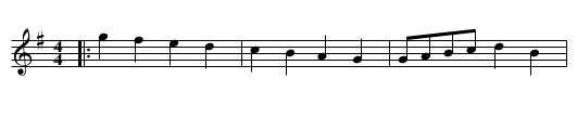 Herbert Smiths' Four Hand Reel - staff notation