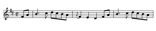 Herd the Cows - staff notation