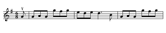 HERE'S TO THE MAIDEN - staff notation
