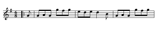 Here's to the Maiden - staff notation
