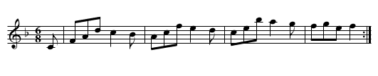 Herring Buss, The - staff notation