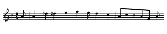 Herring the King - staff notation