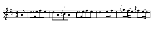 Hertfordshire March. WCl.63 - staff notation
