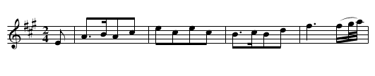 He's aye a kissing me. WCl.71 - staff notation