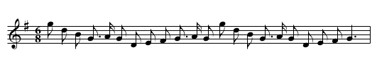 Hessian Dance - staff notation