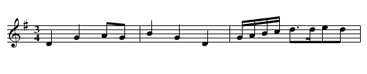 Hessian Tattoo, The - staff notation