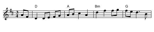 Hewlett - staff notation