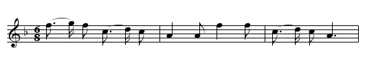Hey Ca' Thro' - staff notation